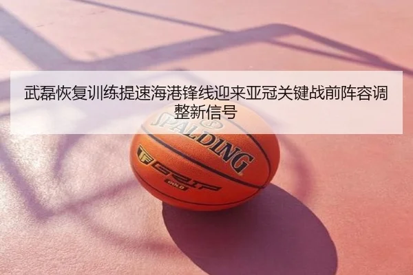 武磊恢复训练提速海港锋线迎来亚冠关键战前阵容调整新信号（MILAN）